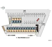 ★手数料０円★岡山市南区新福１丁目　月極駐車場（LP）